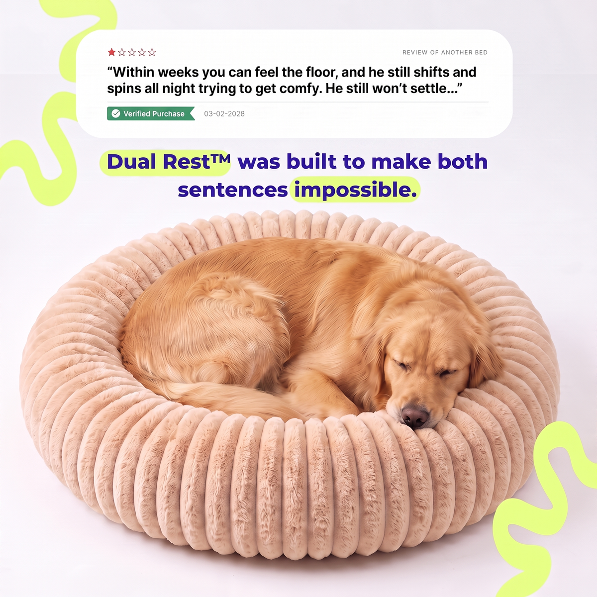 Still Deep Rest Dog Bed